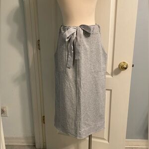 Donna Karen Casual Knit Skirt Gray Small